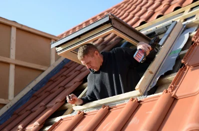 Pose de fenêtres de toit Velux aux Cent-Acres