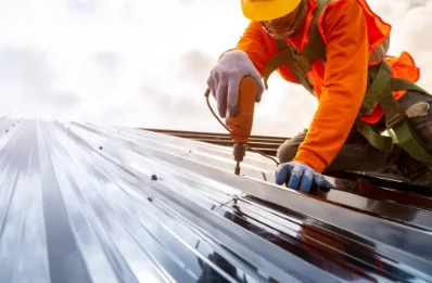 Travaux de zinguerie aux Cent-Acres